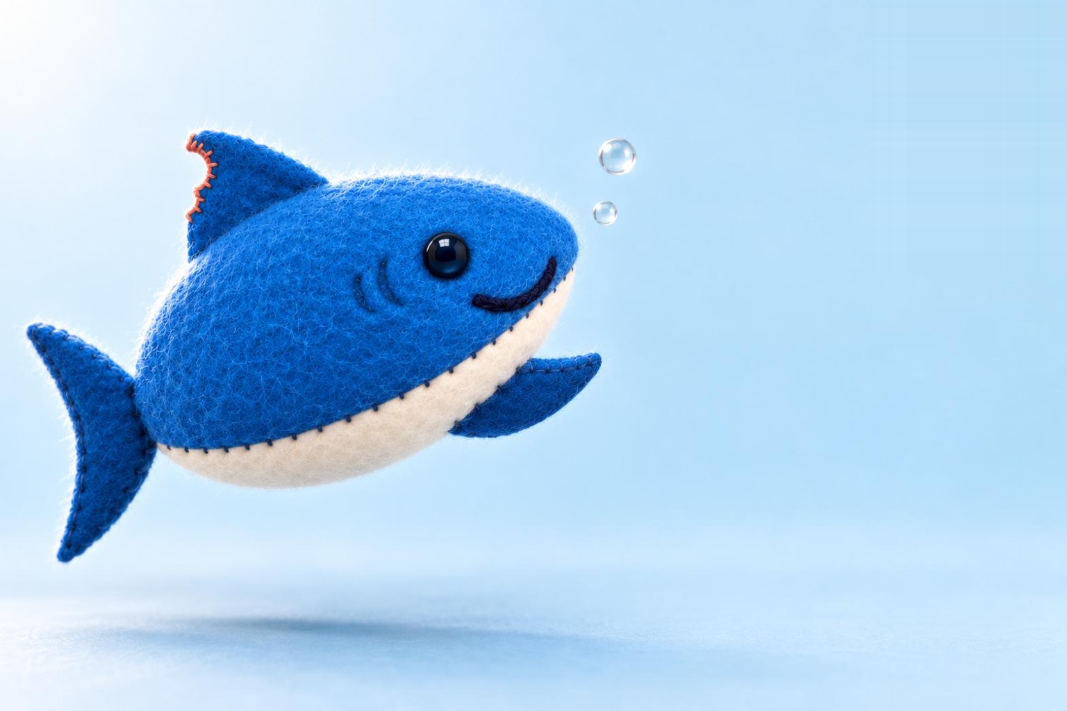 Tubarão de feltro da Loja Shark